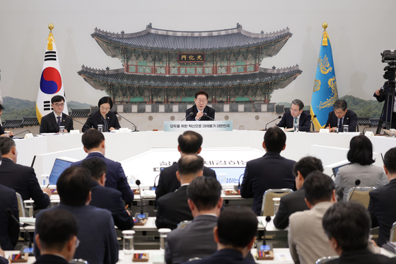 이재명 대통령, 과기정통부·방미통위·개보위 업무보고 발언