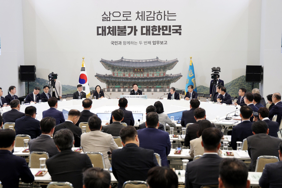 이재명 대통령, 과기정통부·방미통위·개보위 업무보고
