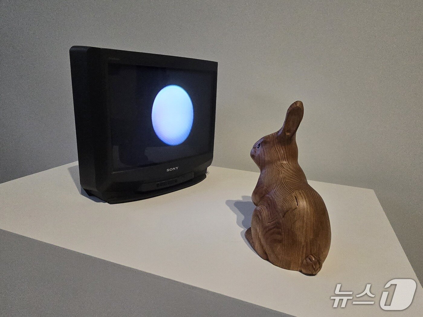 본문 이미지 - 제1회 백남준미디어아트페스티벌 '백남준의 행성' 전시 전경. ⓒ 뉴스1 김정한 기자