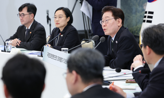 이재명 대통령, 국토부·농림부·해수부 업무보고 발언