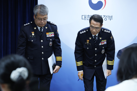 '장윤기 사태' 고개 숙인 경찰 수뇌부