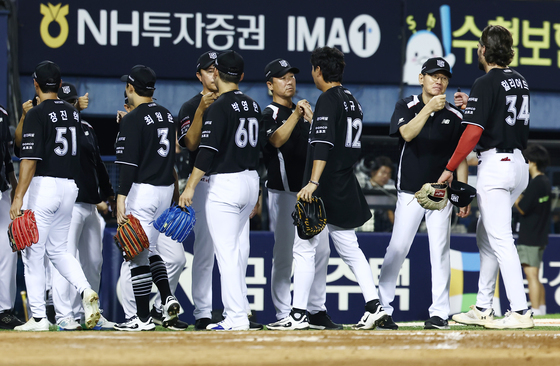 후반전 첫 경기 승리한 KT 위즈
