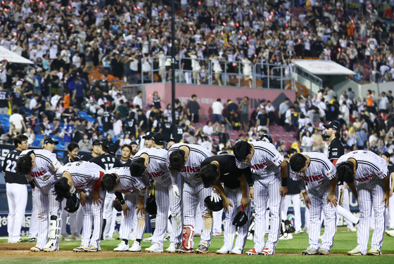 프로야구 LG, NC에 패하며 7연패 수렁…한화는 KIA에 2연승(종합)