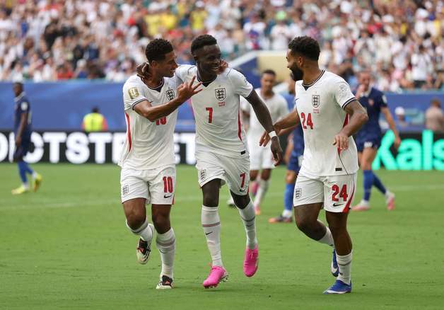 '사카 해트트릭' 잉글랜드, 난타전 끝에 프랑스 6-4 제압…3위로 마무리