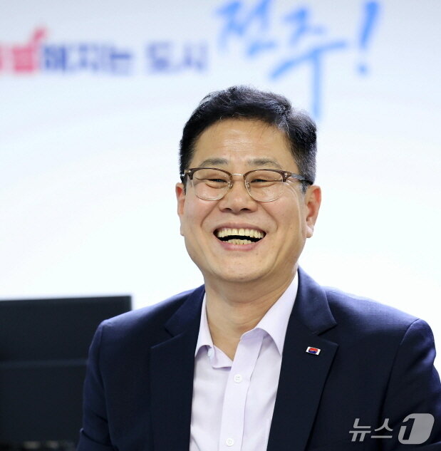 본문 이미지 - 조지훈 전주시장.(전주시 제공, 재판매 및 DB 금지)/뉴스1