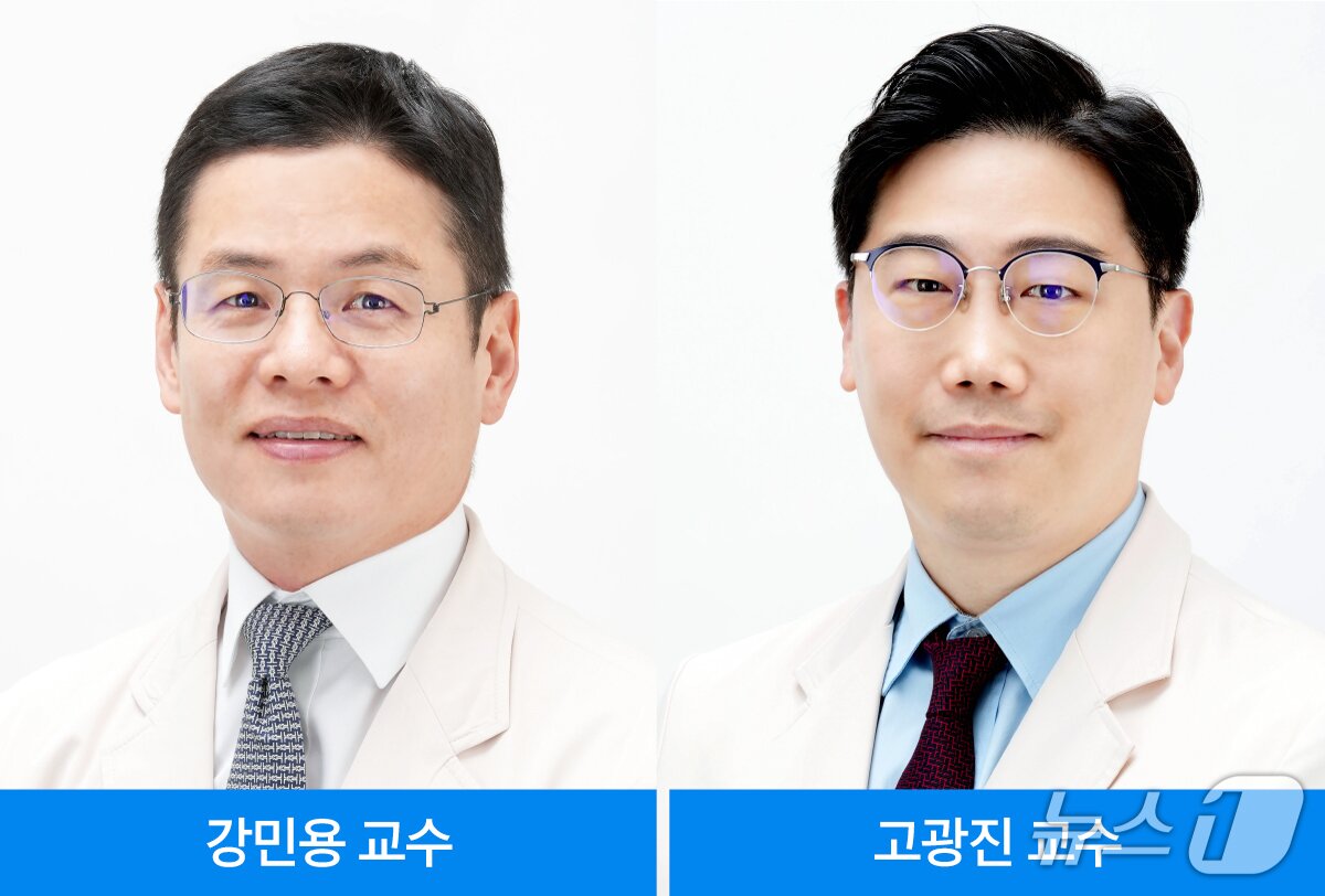 본문 이미지 - 강민용 삼성서울병원 비뇨의학과 교수(왼쪽부터)·고광진 교수.(삼성서울병원 제공)