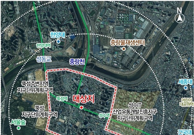 성수 준공업지역 용적률·최고높이 1.2배 완화…첨단산업 유도