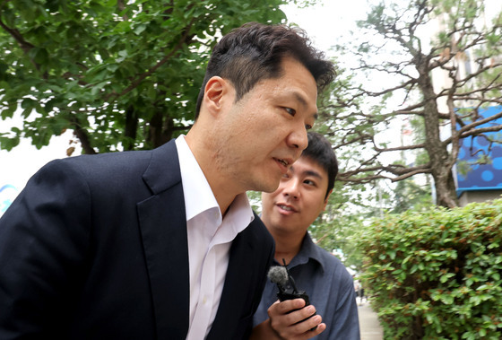 종합특검 출석하는  최재훈 부장검사