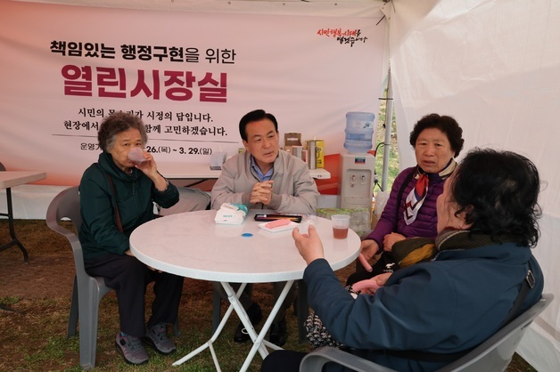 백성현 논산시장 "행정 변화, 거창한 사업 아닌 시민 보는 시선서 시작"