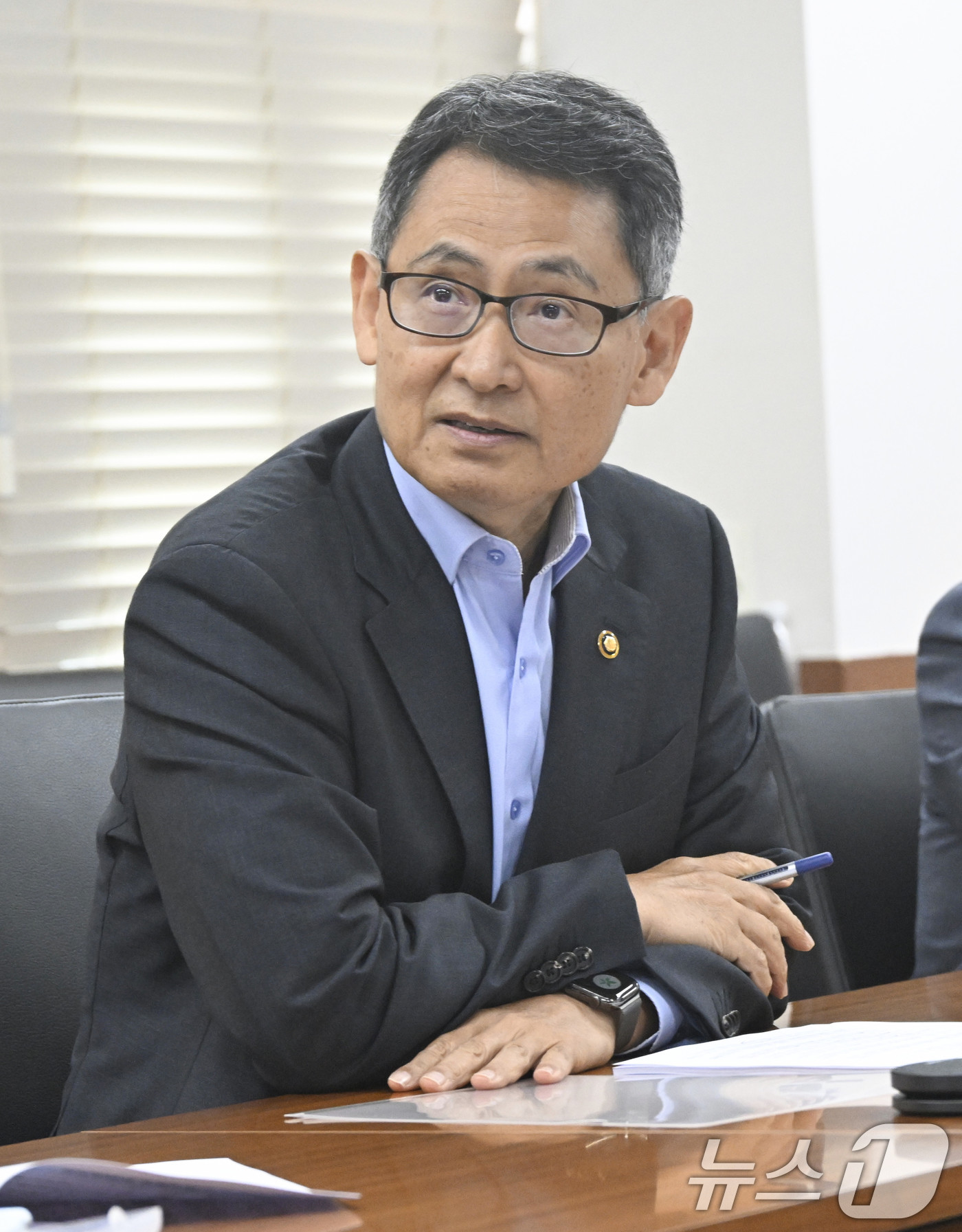 (서울=뉴스1) = 허장 재정경제부 차관이 2일 서울 종로구 정부서울청사에서 열린 '재경관 회의'에서 모두발언을 하고 있다. (재정경제부 제공. 재판매 및 DB금지) 2026.7. …