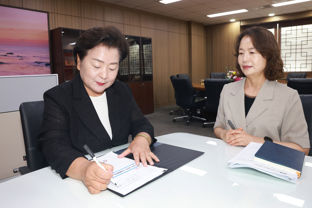 천기옥 울산 동구청장 1호 결재는 '24시간 긴급돌봄센터 운영'
