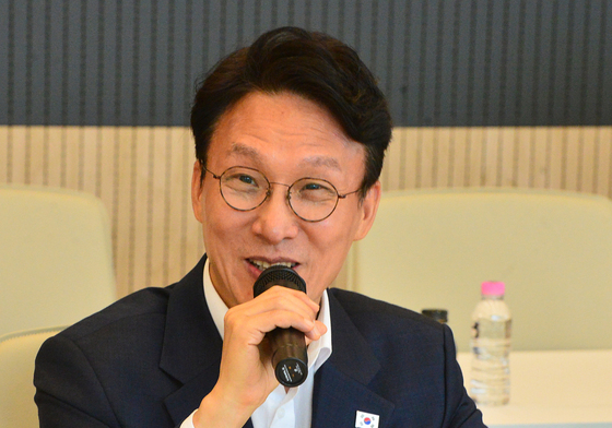 모두발언하는 김민석 전 총리