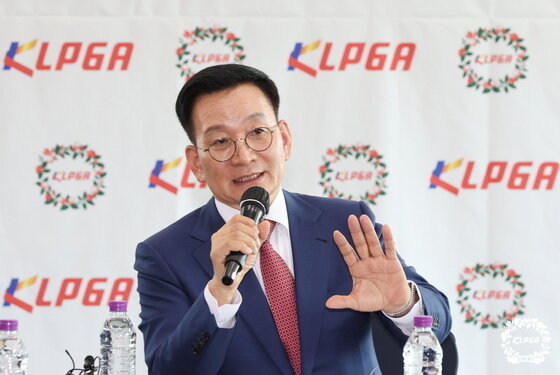 본문 이미지 - 김상열 KLPGA 회장. (KLPGA 제공)