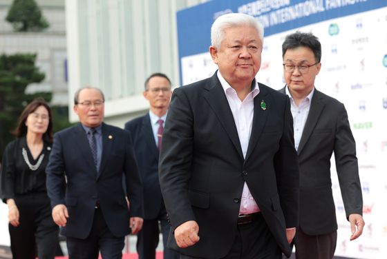 부천국제판타스틱영화제 참석한 황인홍 무주군수