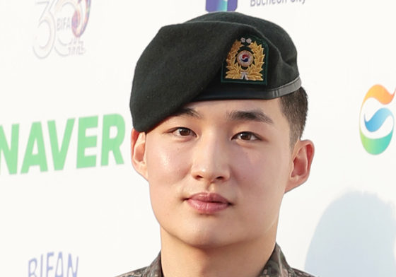권영찬, 군복 입고 부천판타스틱영화제 나들이