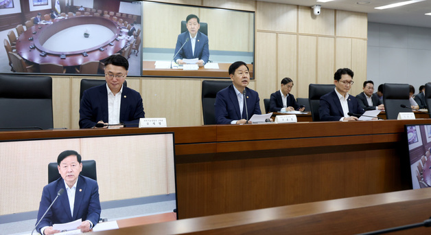대외경제장관회의 주재하는 구윤철 부총리
