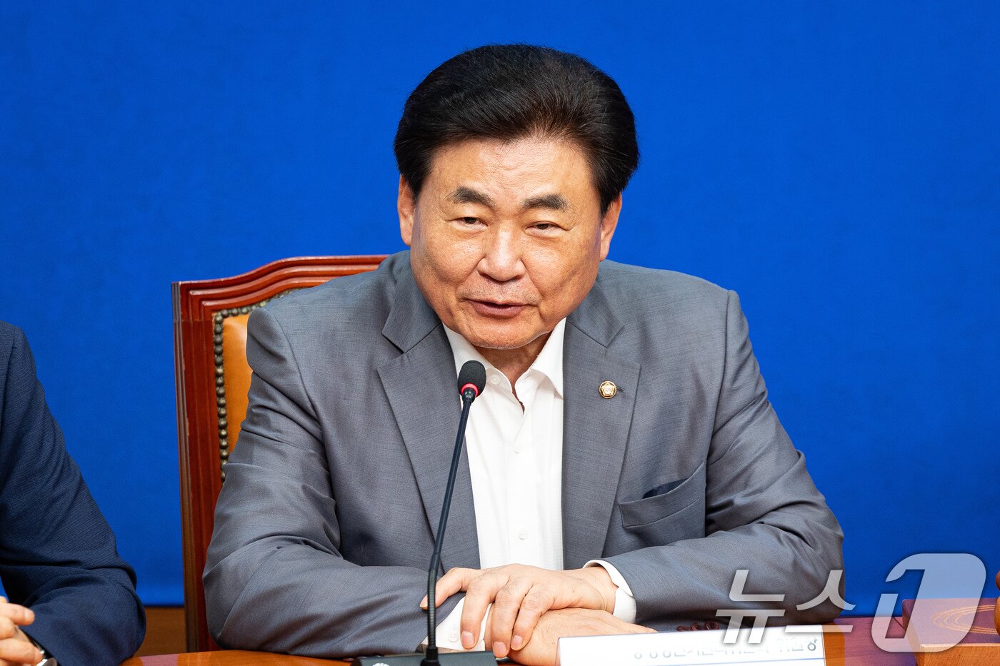 본문 이미지 - 소병훈 더불어민주당 중앙당 선거관리위원장이 20일 서울 여의도 국회에서 열린 공명선거실천 서약식에서 인사말을 하고 있다. 2026.7.20 ⓒ 뉴스1 유승관 기자
