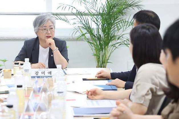 강미애 세종교육감, 학교 방문 광폭행보 "현장 목소리 청취"