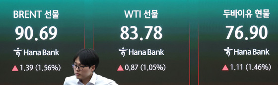 상승하는 국제유가