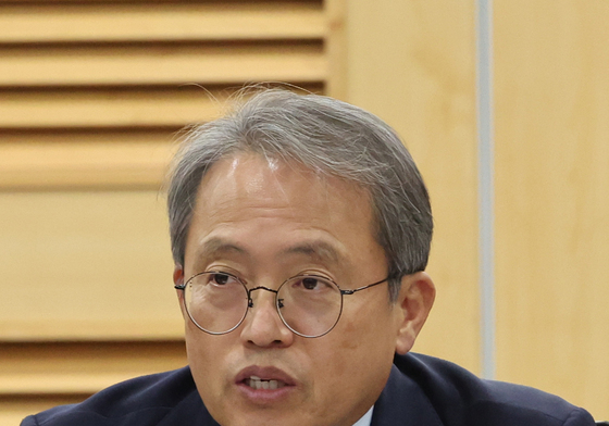 개회사하는 송기헌 선관위 개혁 TF 단장