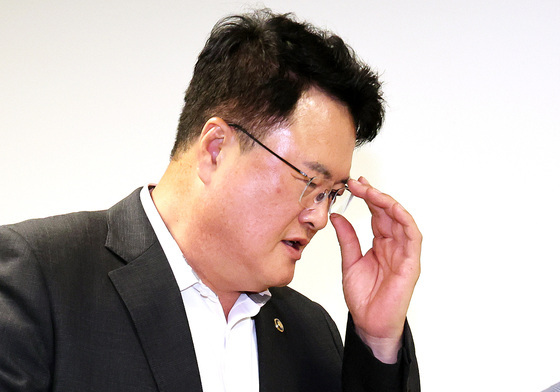 회의 마친 김대현 문체부 2차관