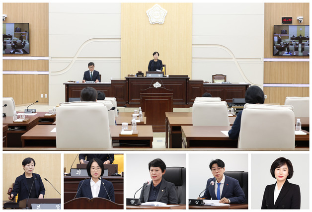 몸싸움 끝 의사봉 쥐고…대전동구의회 원구성 완료, 국민의힘 반발