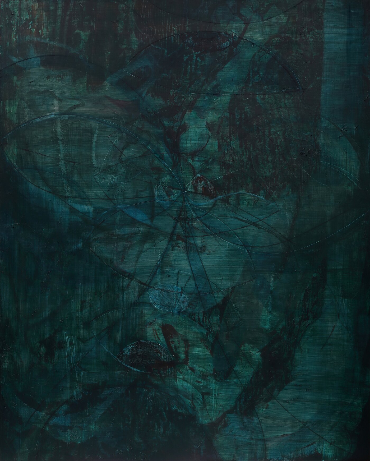 본문 이미지 - 이영수_침묵의 공간, 2022, Oil, cold wax on canvas, 227.3 &times; 182.8 cm
