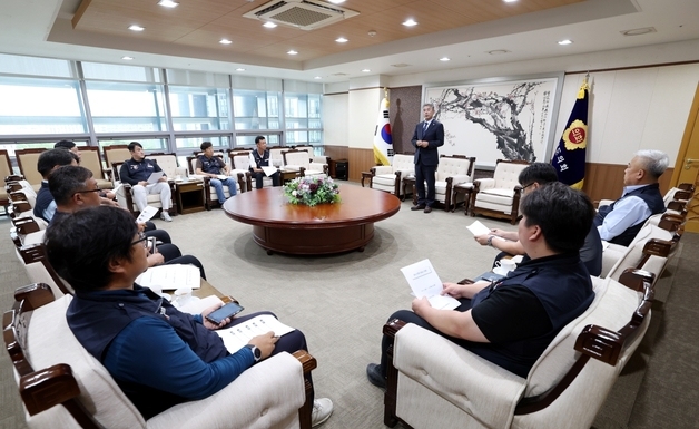 조철기 충남도의장, 산업건설노조 세종충남본부와 간담회