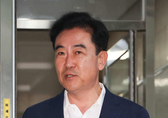 '통일교 수사 무마 의혹' 특검 출석한 윤희근 전 경찰청장