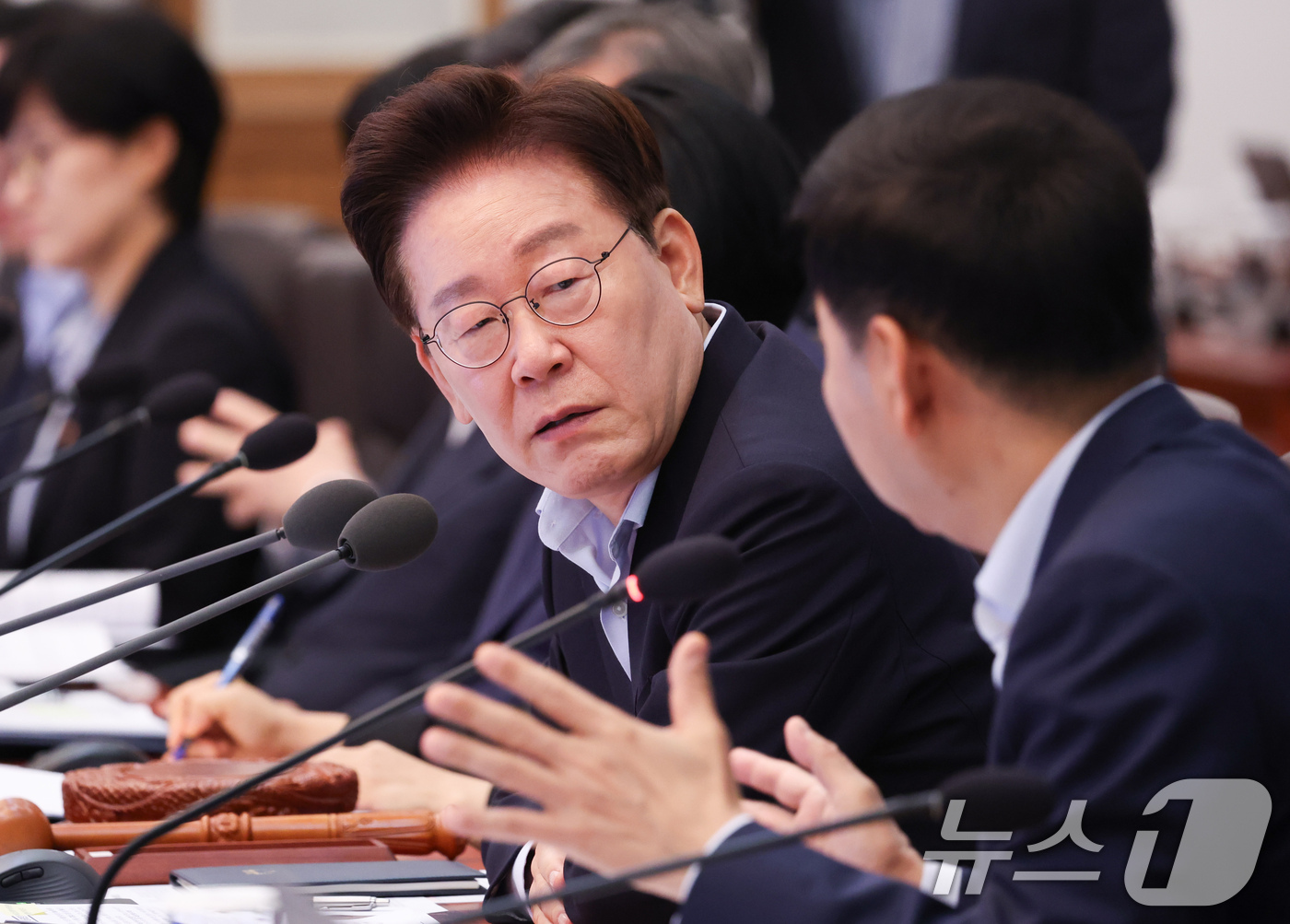 (서울=뉴스1) 허경 기자 = 이재명 대통령이 21일 청와대에서 열린 국무회의에서 발언을 하고 있다. 2026.7.21/뉴스1