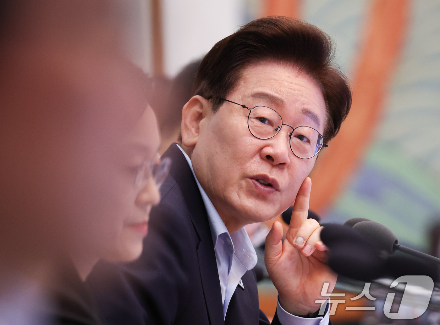 (서울=뉴스1) 허경 기자 = 이재명 대통령이 21일 청와대에서 열린 국무회의에서 발언을 하고 있다. 2026.7.21/뉴스1