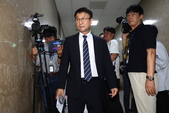 운영위원장실 향하는 한병도 당대표 직무대행