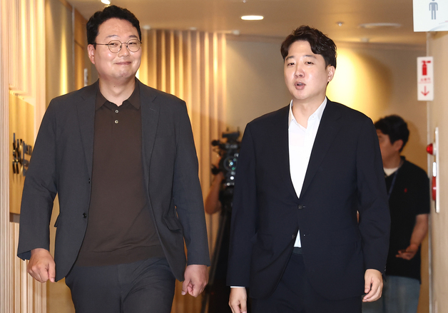 국민의힘과 오찬 회동 갖는 개혁신당 지도부