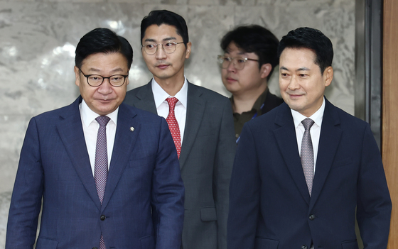 선거제도·선관위 개혁안 관련 연석회의 연 野