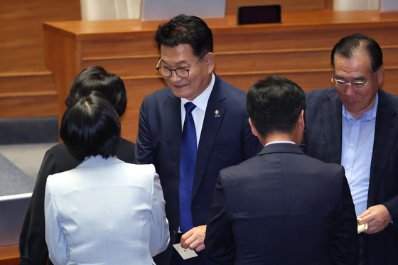 투표하는 송영길
