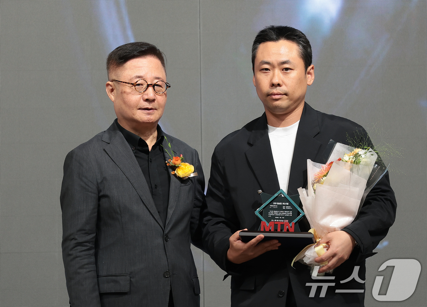 (서울=뉴스1) 권현진 기자 = 금호타이어 권태우 책임이 21일 서울 마포구 중소기업중앙회 DMC에서 열린 '2026 방송광고페스티벌' 시상식에 참석해 AI-TECH 부문 최우수상 …