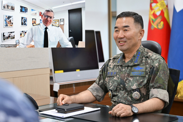 합참의장, 신임 호주 국방총장과 통화…군사교류협력 방안 논의