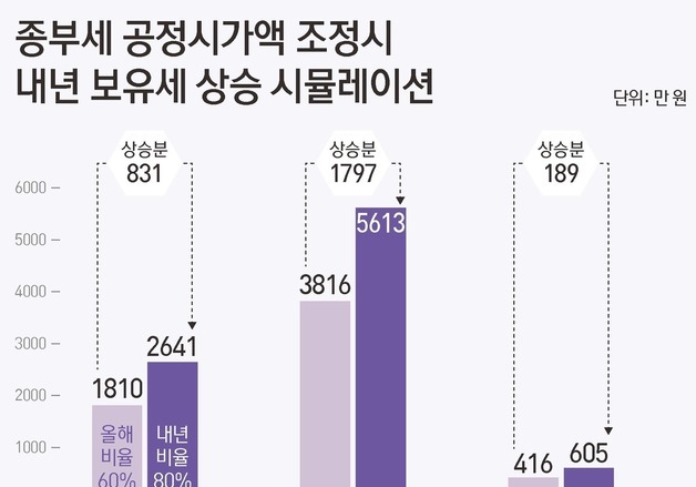 공정가액비율 80%로 올리면…아리팍 보유세 1797만원 더 낸다