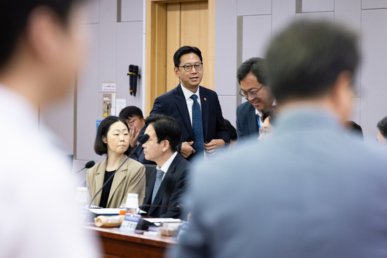 비공개 당정 참석한 배경훈 부총리