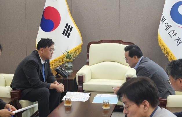 조상호, 예산처 장관에 "행정수도 시설 확충 과감한 지원 필요"
