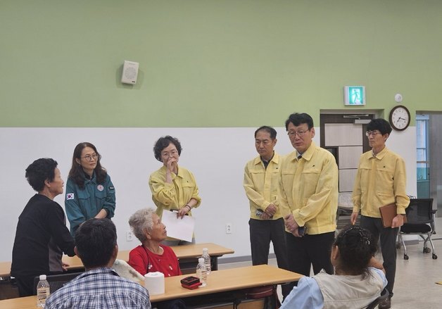충남 아산 비롯 많은 비…홍종완 부지사 피해 현장 점검