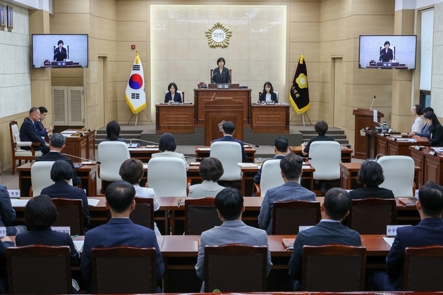 계룡시의회 임시회 개회…하반기 계획 청취·조례안 등 9건 심사