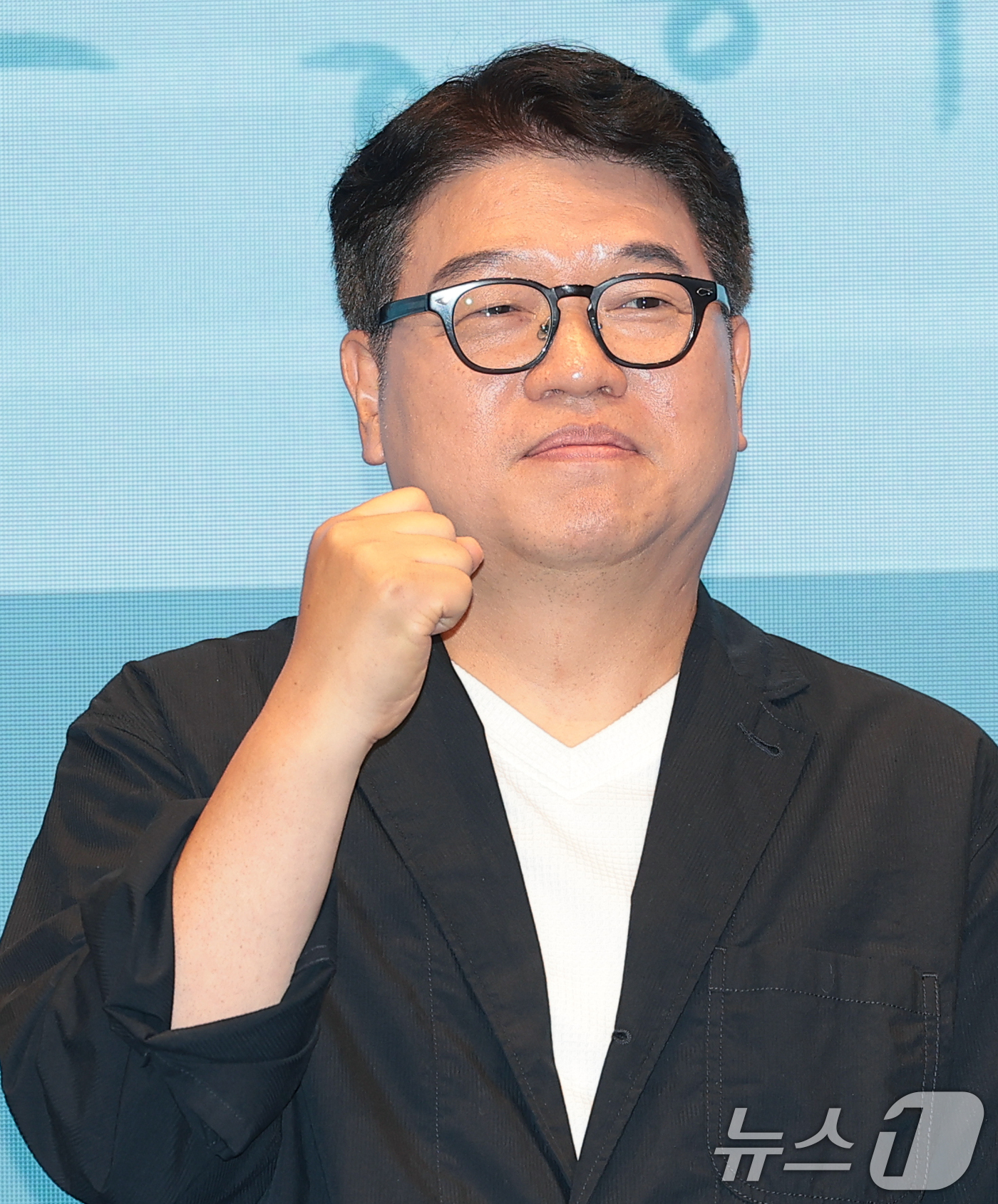 (서울=뉴스1) 권현진 기자 = 홍석구 감독이 22일 서울 구로구 신도림 디큐브시티 더세인트에서 열린 KBS 2TV 새 주말드라마 ‘사랑이 온다’(극본 이경희) 제작발표회에 참석해 …