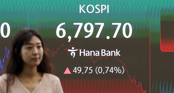 뒷심 부족 코스피, 소폭 오름세로 마감