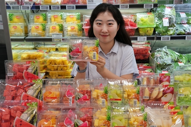 롯데마트·슈퍼, 소용량 조각과일 매출 184% 증가