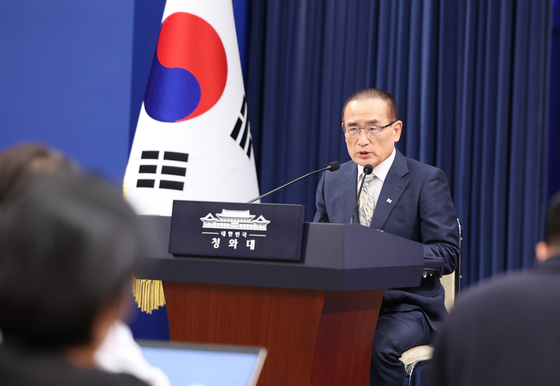 위성락 안보실장, 대통령 남미 순방 브리핑