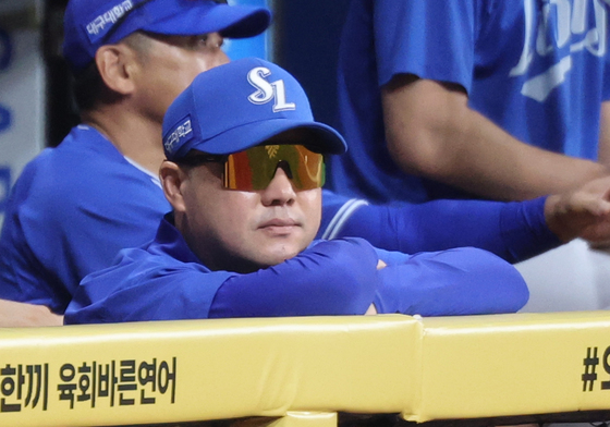 키움전 나선 삼성 박진만 감독