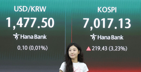 "생큐 알파벳"…코스피, 반도체주 강세에 7000선 재탈환[개장시황]