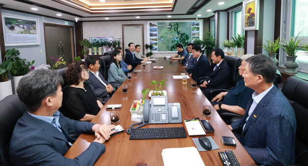논산시의회, 농업인 학습단체와 소통…농업정책 발전방안 논의