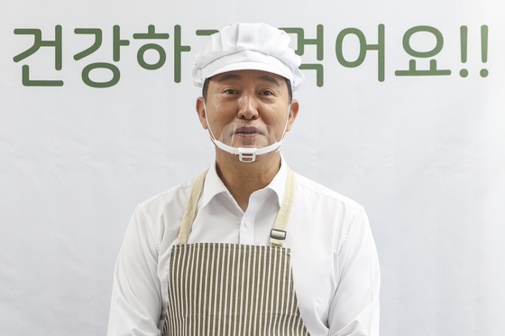 위생모에 앞치마 두른 오세훈 시장